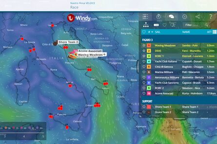 Segui la regata live su Trac Trac